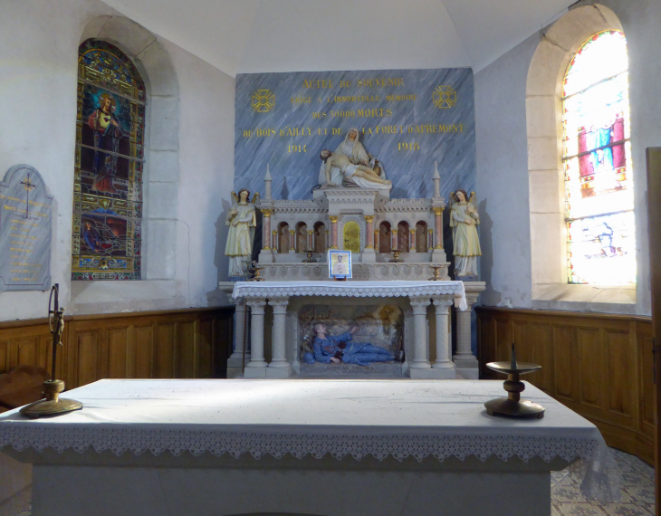 MARBOTTE : l'autel du souvenir - Apremont-la-Forêt