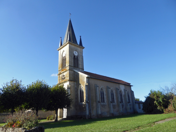 SAINT AIGNAN SOUS LES COTES : l'église - Apremont-la-Forêt