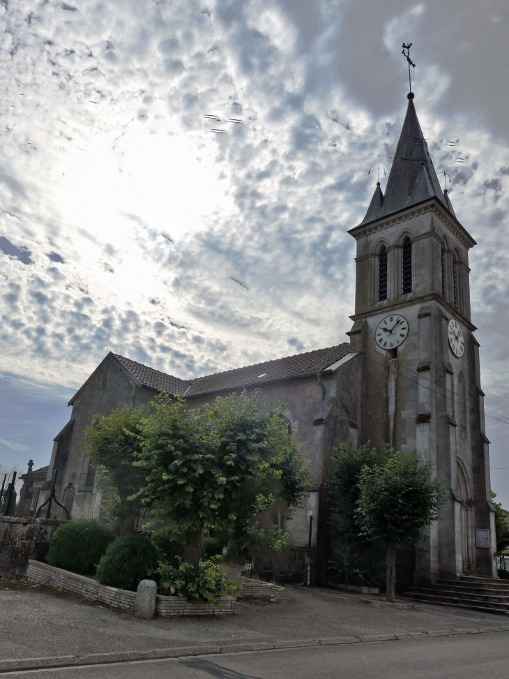 L'église - Baudignécourt