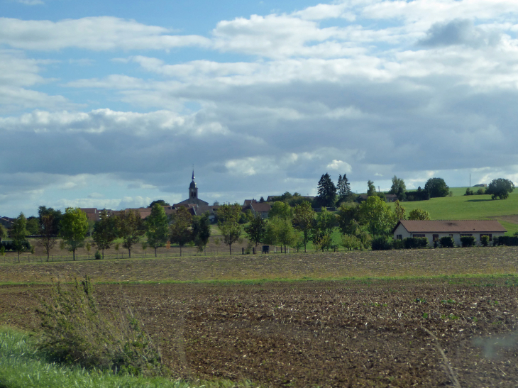 Vue sur le village - Bouquemont