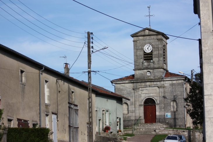 Façade église - Delouze-Rosières