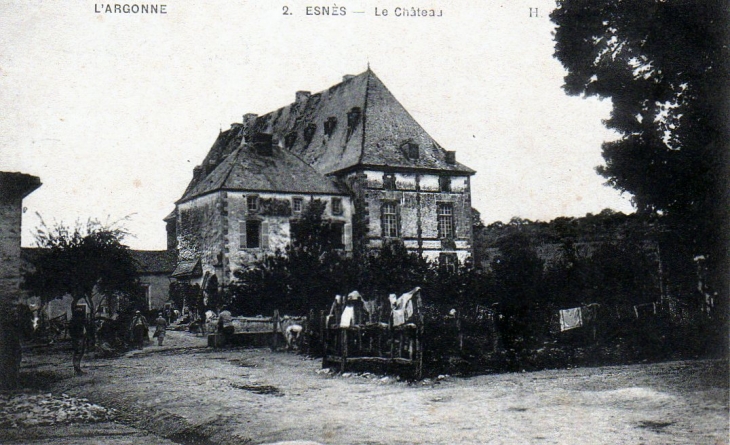 Esnes. Le château - Esnes-en-Argonne