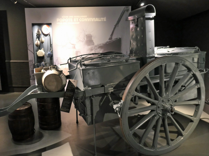 Dans le musée : cuisine roulante - Fleury-devant-Douaumont