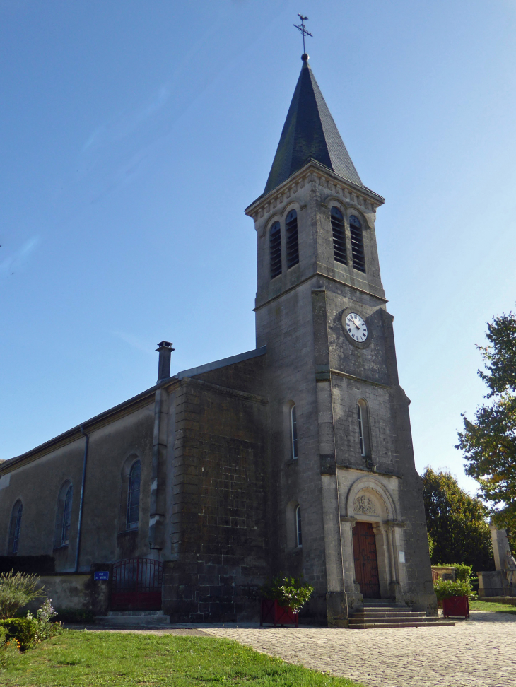 L'église de Gercourt - Gercourt-et-Drillancourt
