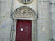 la porte de l'église de la Nativité de la Vierge