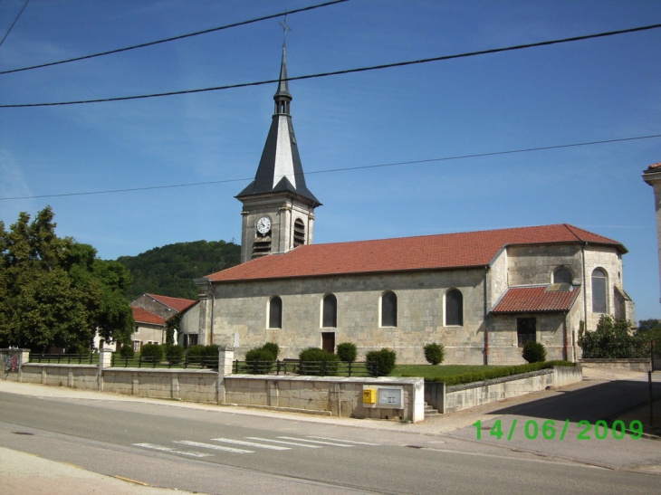 L'église - Heudicourt-sous-les-Côtes