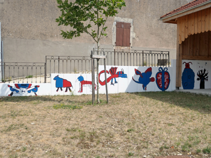 La fresque des écoliers - Horville-en-Ornois