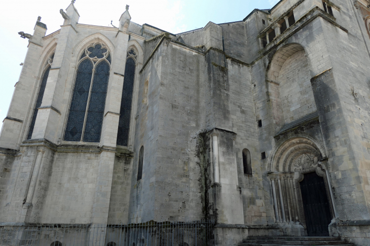 Rive gauche ville haute : la cathédrale Notre Dame - Verdun