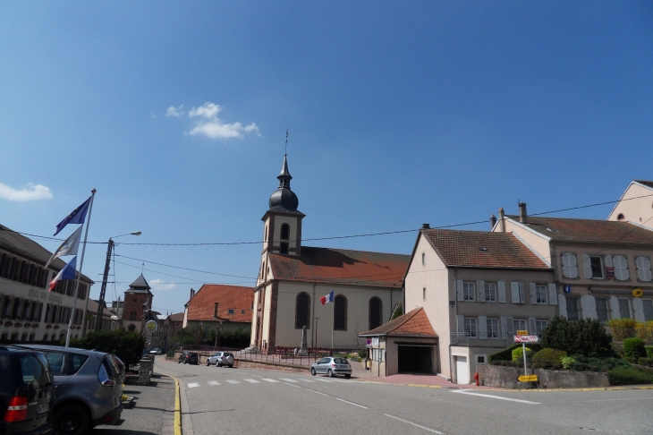Le centre du village - Abreschviller