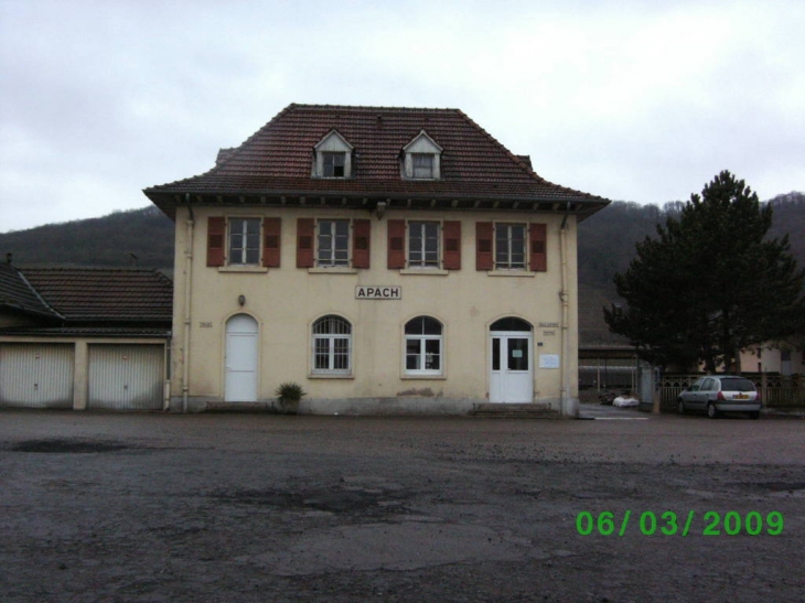 La gare - Apach