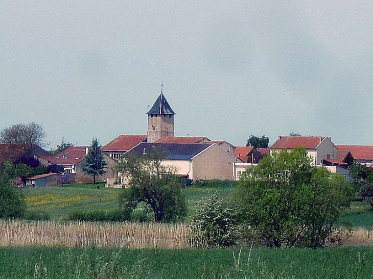 Vue sur le village - Arraincourt