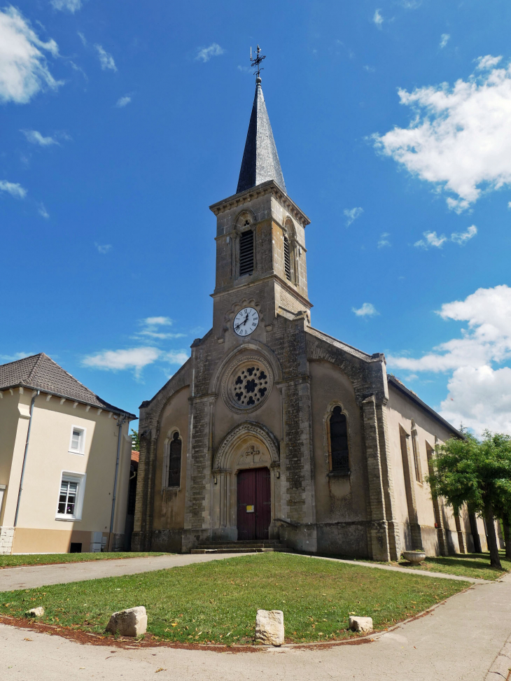 L'église - Aulnois-sur-Seille