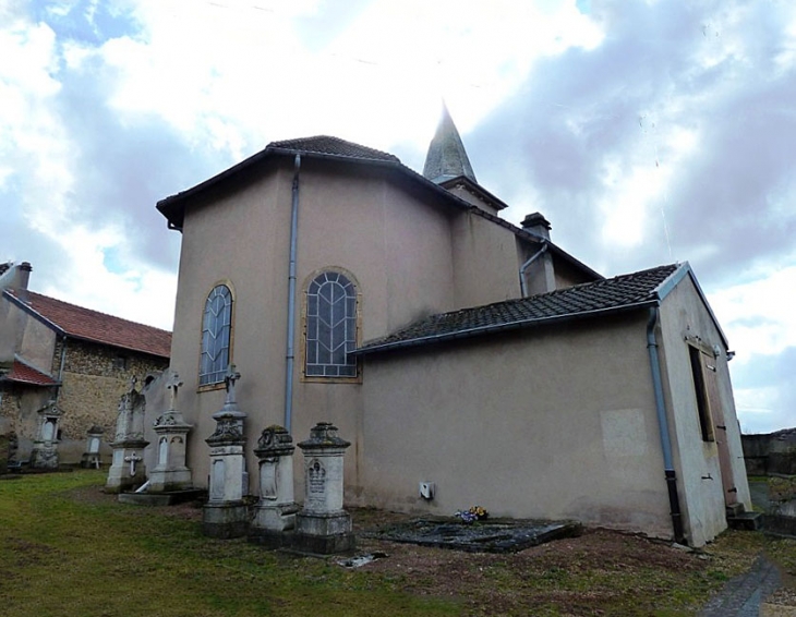 Derrière l'église - Bettelainville