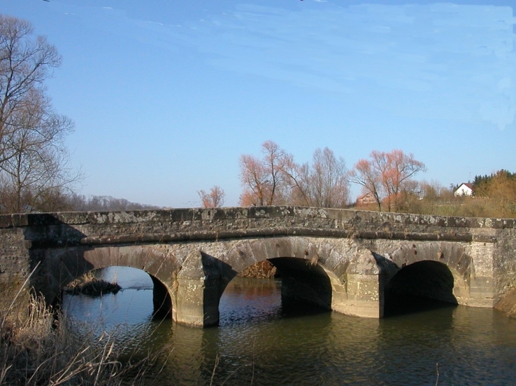 Le pont gallo-romain - Dolving