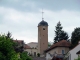vue sur le clocher. Le 1er Janvier 2016 les communes  Ancy-sur-Moselle et Dornot ont fusionné  pour former la nouvelle commune Ancy-Dornot