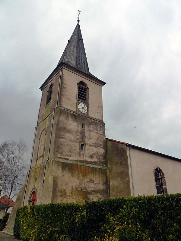 L'église - Maizières-lès-Vic