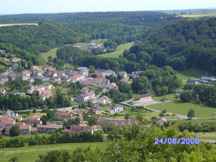 Vue du château - Manderen