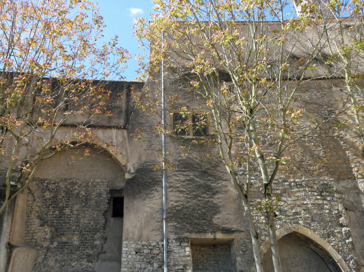Colline Sainte Croix : vestiges médiévaux rue Boucherie Saint Georges - Metz