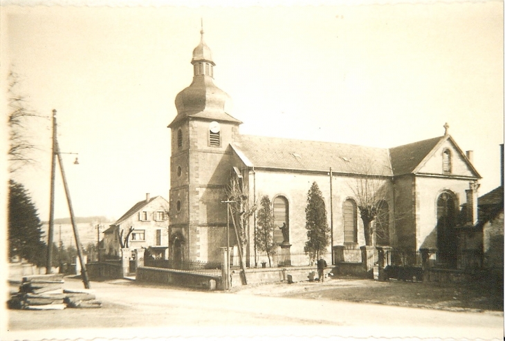 église avant rénovation - Neufgrange