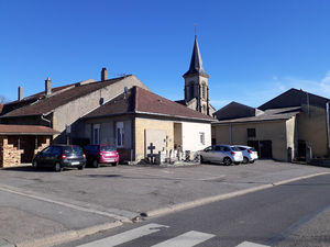 Centre du village d'Orny