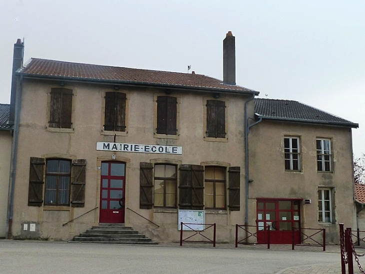 La mairie école - Pontoy
