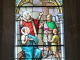 Haute Chapelle : les vitraux illustrant la vie de Saint Quirin