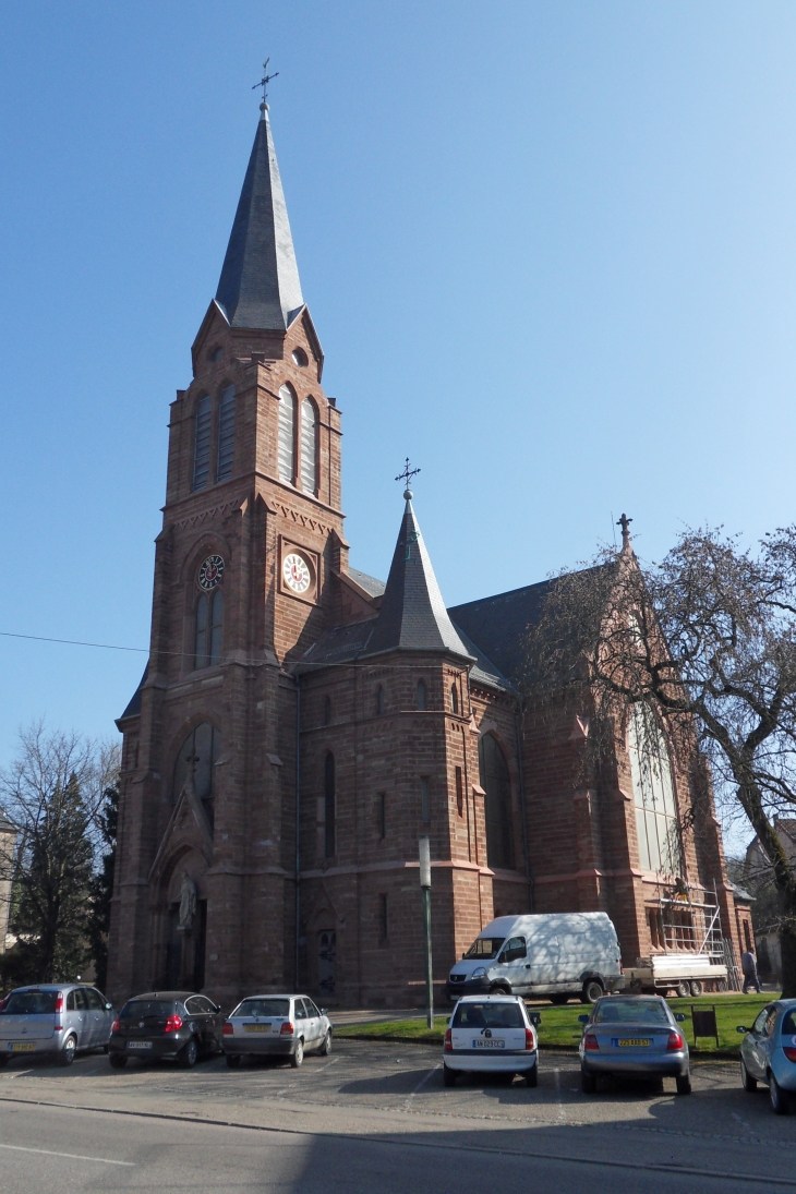 L'église protestante - Sarrebourg