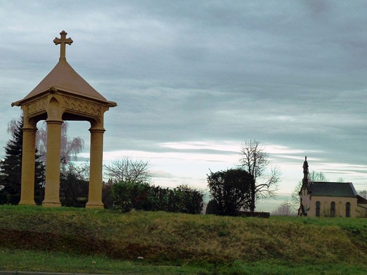 Villers l'Orme : croix de Louve et chapelle - Vany