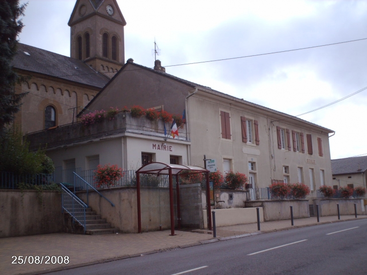 Mairie, Ecole - Veckring