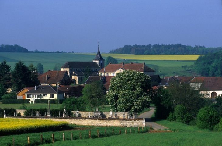 Vue du village - Autigny-la-Tour