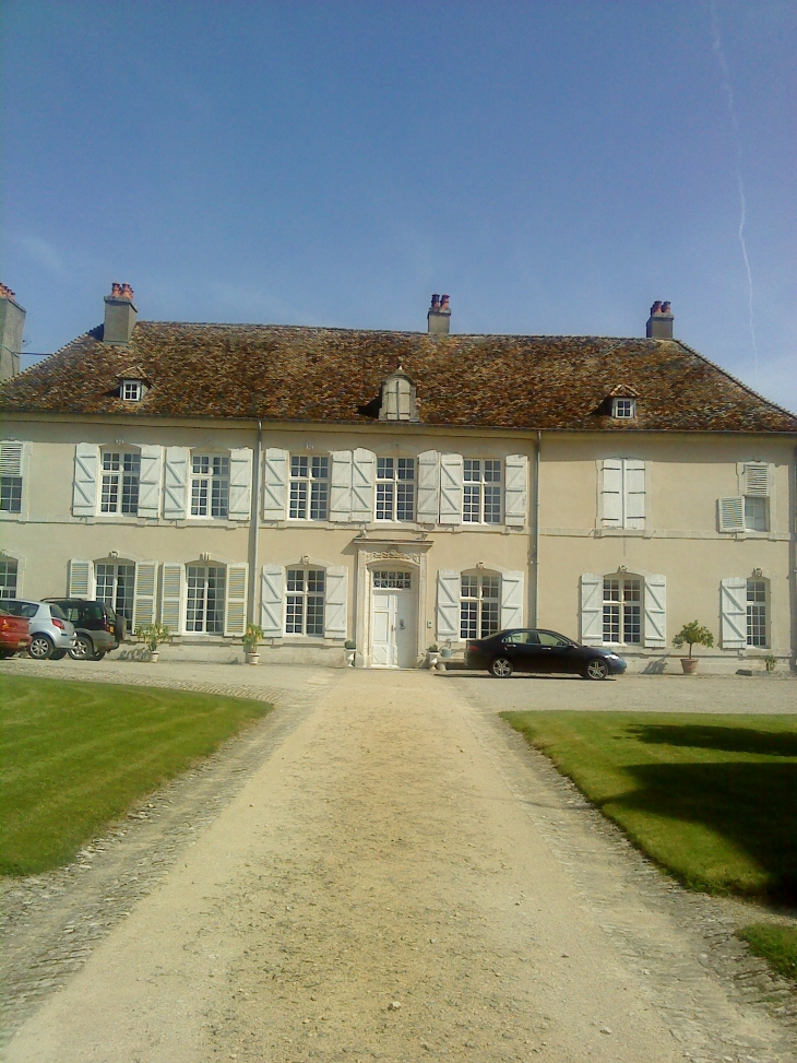 Chateau vue d'entrée G.K - Autigny-la-Tour