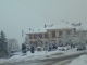 La mairie sous la neige