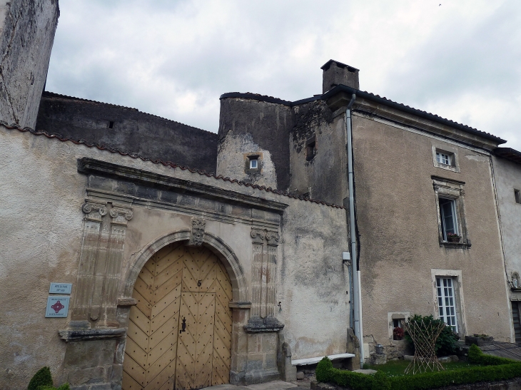 La porte de l'hôtel du Faune - Châtillon-sur-Saône