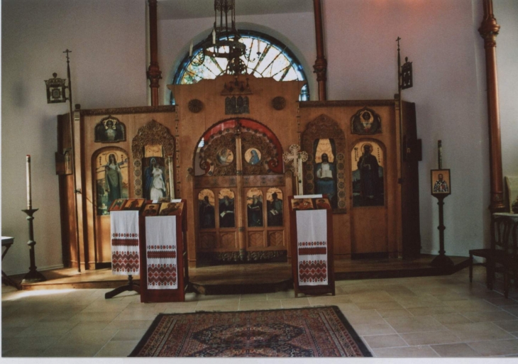 Intérieur de la chapelle orthodoxe - Contrexéville