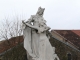 Photo suivante de Domrémy-la-Pucelle Statue sur le pont sur la Meuse (côté rive gauche). Elle a perdu son épée suite à la tempête de fin décembre 2013, mais celle ci ne serait pas cassée et lui serait rendue !!