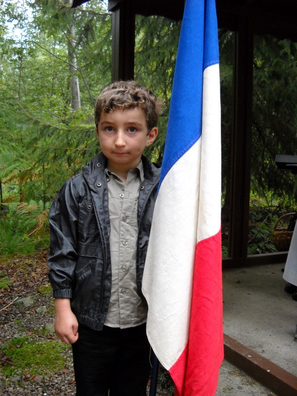 Très jeune Porte-drapeau de Tendon-Faucompierre - Éloyes