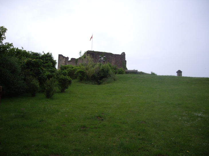 Les ruines du château - Épinal