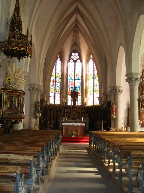 Intérieur de l'église - Girmont-Val-d'Ajol