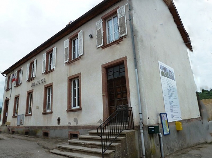 La mairie - La Croix-aux-Mines