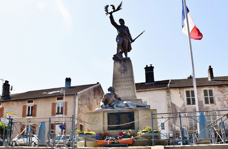 Monument-aux-Morts - Monthureux-sur-Saône