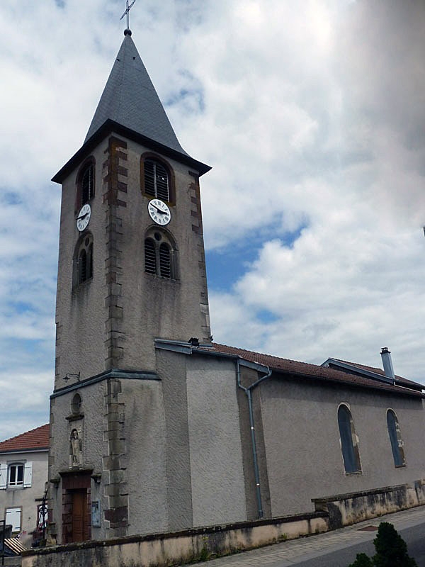 L'église - Poussay