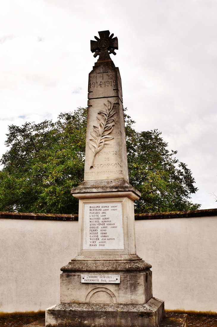 Monument-aux-Morts - Saint-Gorgon