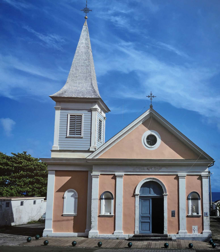 Le François : exposition de photos d'églises:  sainte Cathérine d'Alexandrie - Grand'Rivière