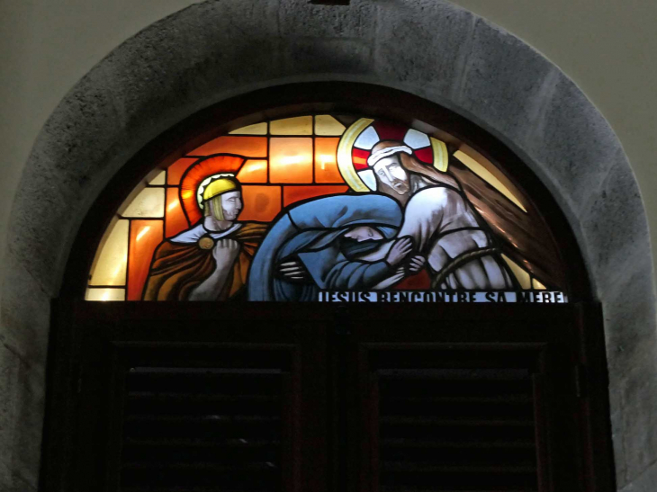 Les vitraux chemin de croix - L'Ajoupa-Bouillon