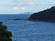 vue sur la baie et la presqu'île de la Caravelle