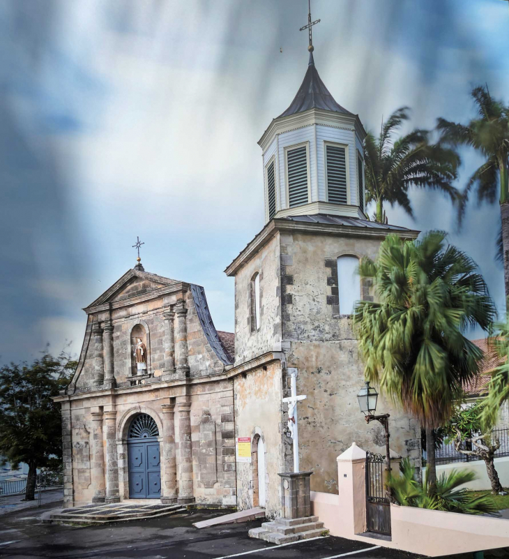 Le François : exposition de photos d'églises : Saint Etienne - Le Marin