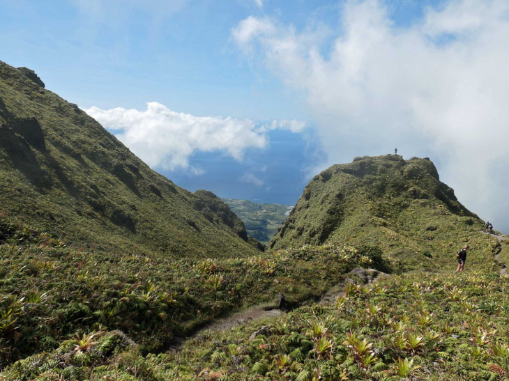 L'ascension de la Montagne Pelée : le tour de la caldeira - Le Morne-Rouge