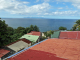 le quartier Nord Plage ; vue sur les toits et l'océan Atlantique