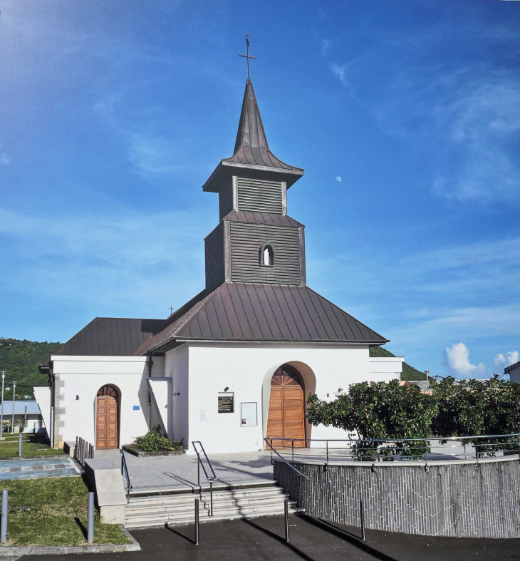 Le François : exposition de photos d'églises : l'église Sainte Lucie - Sainte-Luce