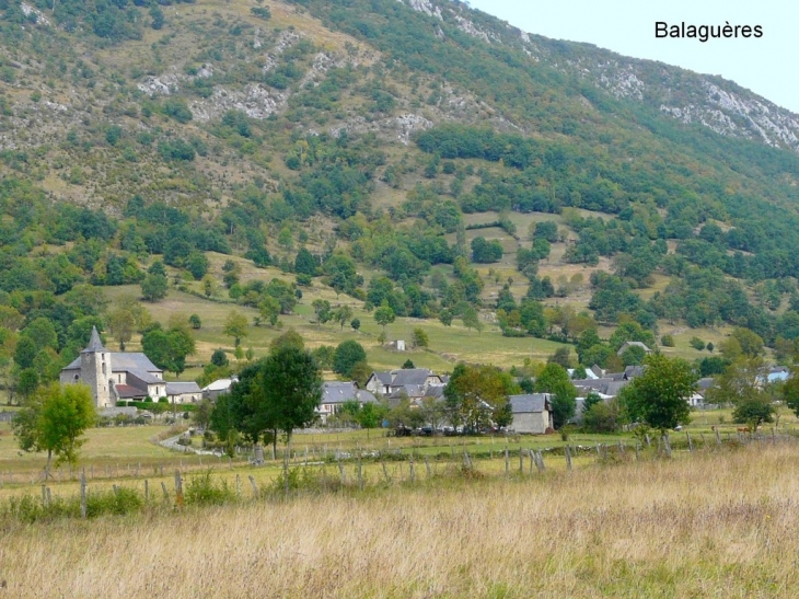 Le village - Balaguères